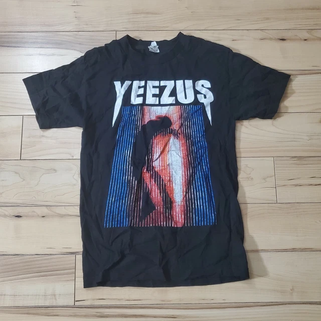 Yeezus Kanye West Kendrick Lamar Concert T Shirt Size Small Double Sided Tee Men