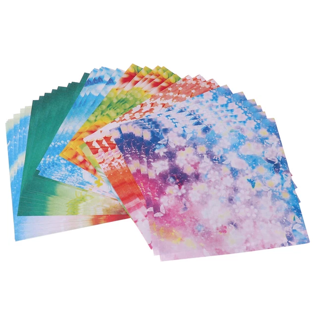 100 piezas papel decorativo artesanal plegable para niños Japón regalos papel origami principiantes