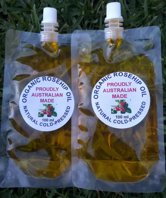 CHEAPEST Organic cold-pressed ROSEHIP Oil (FREE JOJOBA OIL from 100ml - 500ml)