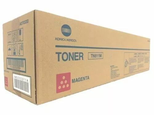 Konica Minolta TN611M Magenta Toner Cartridge  (A070350) Vat Inc