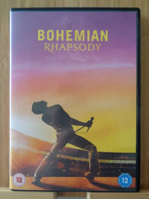 BOHEMIAN RHAPSODY (Fox UK DVD 2019) Rami Malek AS NEW! (3)