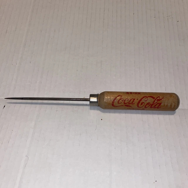 ANTIQUE COCA-COLA ICE Pick Drink Coca-Cola Delicious And Refreshing