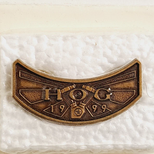 1999 Harley Davidson Harley Owners Group HOG Chapter Biker Rocker Pin NEW