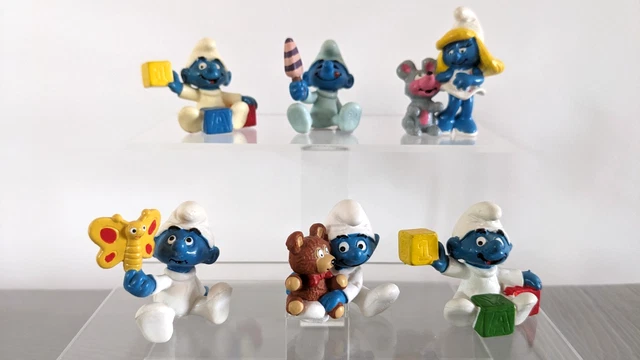 40218 schtroumpf kart karting smurf pitufo puffo puffi schtroumpfette