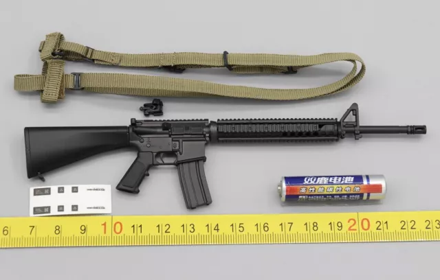 M16A4 + Sling for Easy&Simple 06032 USMC M16A4 Assault Rifle Set 1/6 Scale 12''