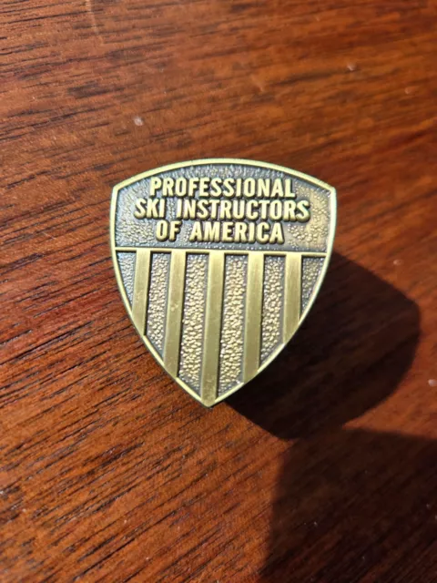 PSIA Ski Instructors of America Collectible Lapel Pin, New, Exclusive to Members