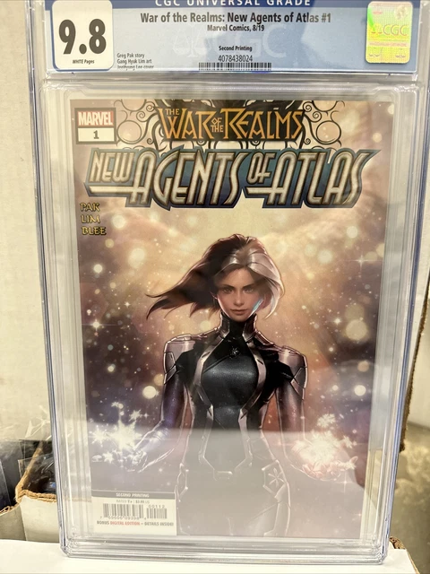 War of Realms: New Agents of Atlas #1 CGC 9.8 Luna Snow 2nd Print