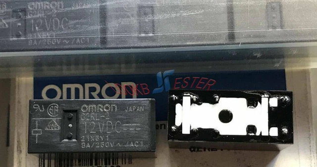 10PCS G2RL-2-12VDC G2RL-2-DC12 OMRON Power Relay 8A 250VAC 8 Pins G2RL-2