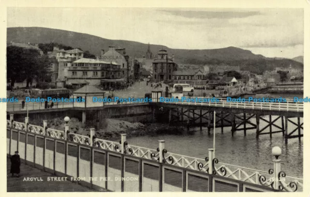 R649354 Dunoon. Argyll Street From the Pier. J. Salmon