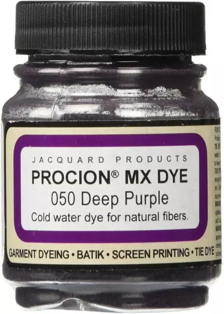 Jacquard Procion Dye 2/3oz - Deep Purple