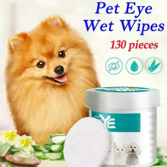 Augentränenfleckenentferner-Tücher für Hunde und Katzen – Papier-Feuchttücher