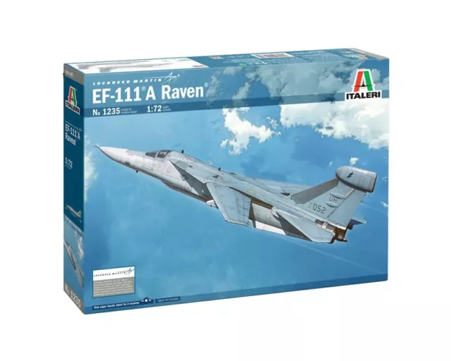 Italeri General Dynamics EF-111A Raven 1:72 1235 modellismo