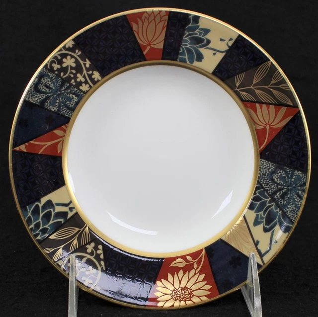 Royal Crown Derby Kimono Pain Et Beurre Plaque