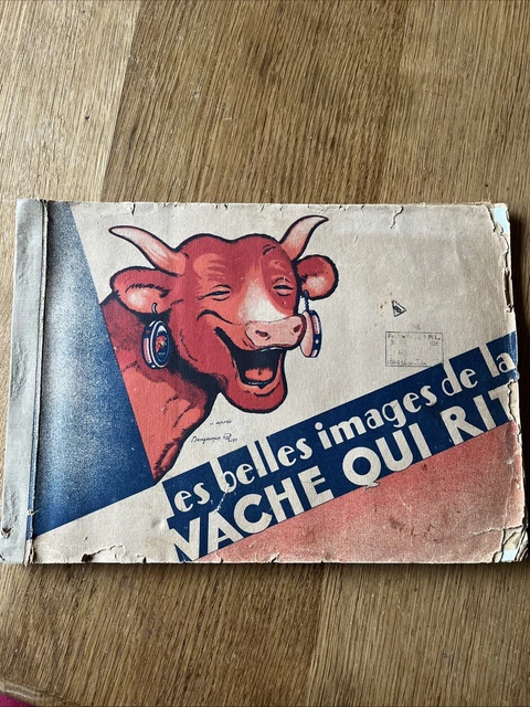Album Collector La Vache Qui Rit Années 1930 - Personnages En Papier Benjamin Rabier Original