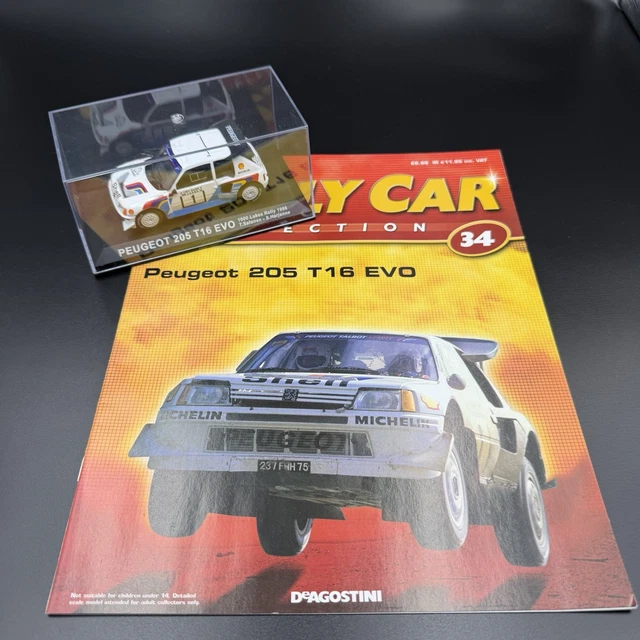 Peugeot 205 Rallye Holke 1988 - Ixo 1/43 - Édition Espagne - Neuve