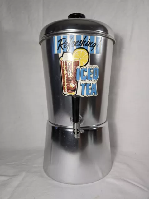 BUNN TD4 Square Iced Tea Dispenser w/ Sweet, Unsweet Handle