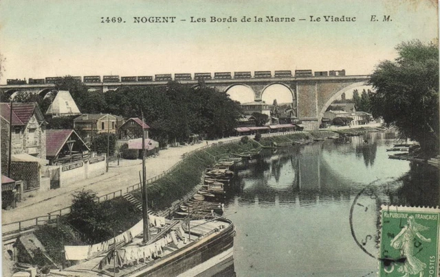 NOGENT-Les Bords de la Marne-Le Viaduc CPA Saintry - L'Arcadie (180145)