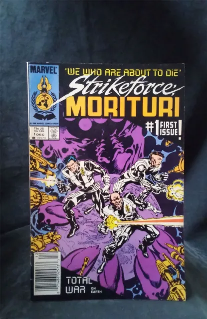 Strikeforce: Morituri #1 1986 Marvel Comics Comic Book