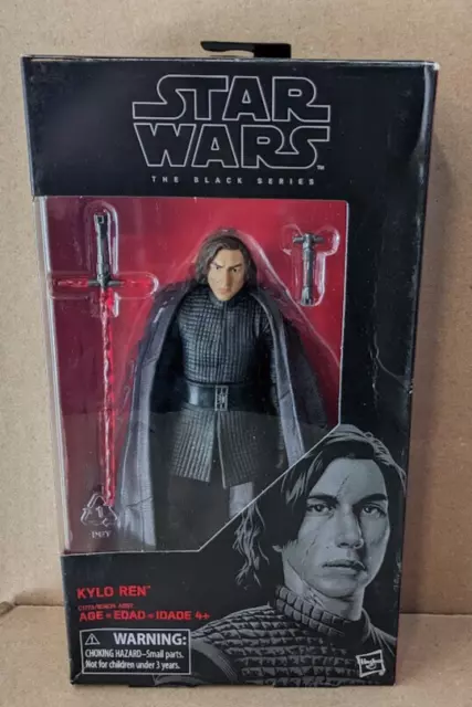 Star Wars Black Series #45 Kylo Ren 6 Inch Action Figure Hasbro New