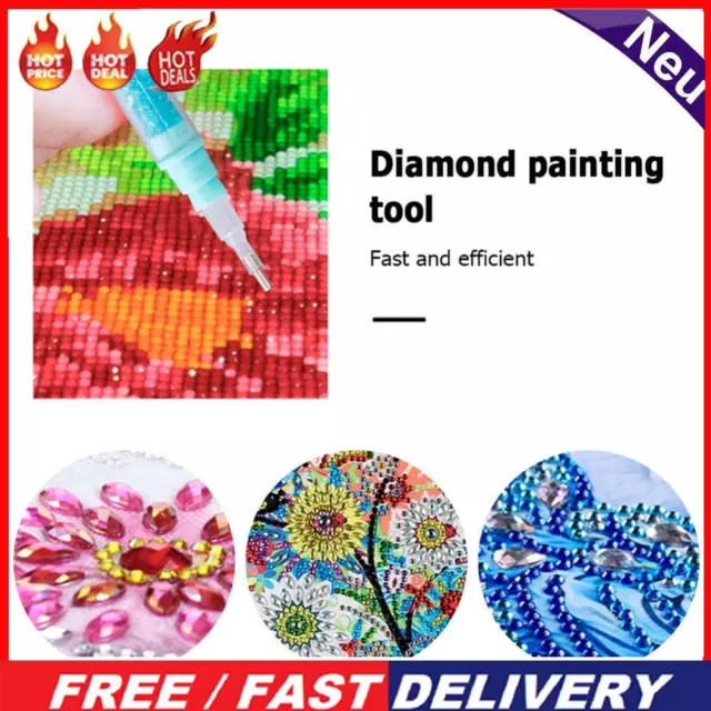 DIY Diamonds Painting Pen Durable Mosaic Pens Eco-friendly for Handcrafts Making