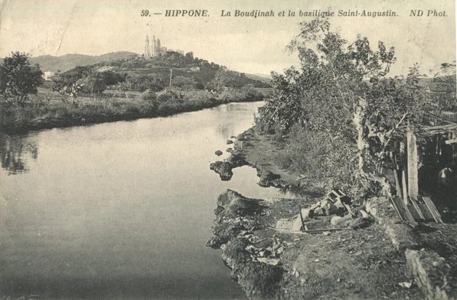 CPA Algeria Hippo La Boudjinah Basilica of St. Augustine