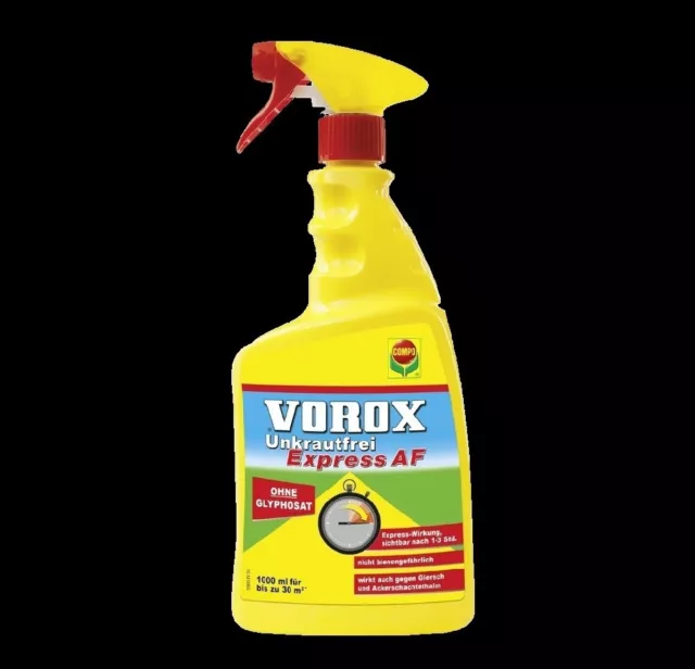 Compo Vorox Unkrautfrei EXPRESS AF 1000 ml glyphosatfrei Unkrautvernichter