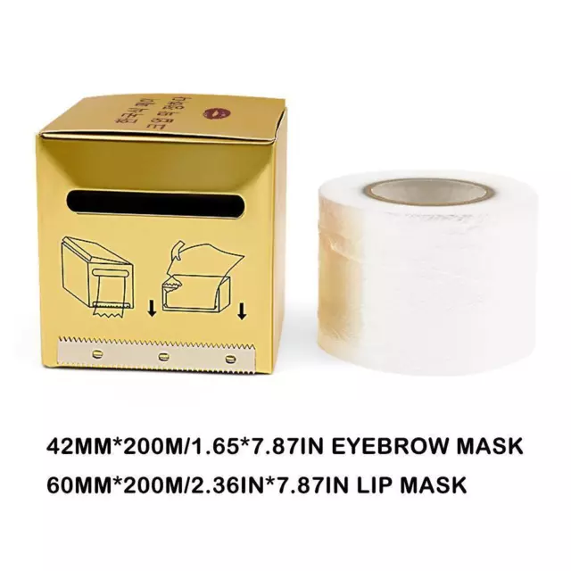 Eyelash Transparent Plastic Wrap Eyebrow Mask Lip Mask Wrap>`~ Eyebrow T7M2 3