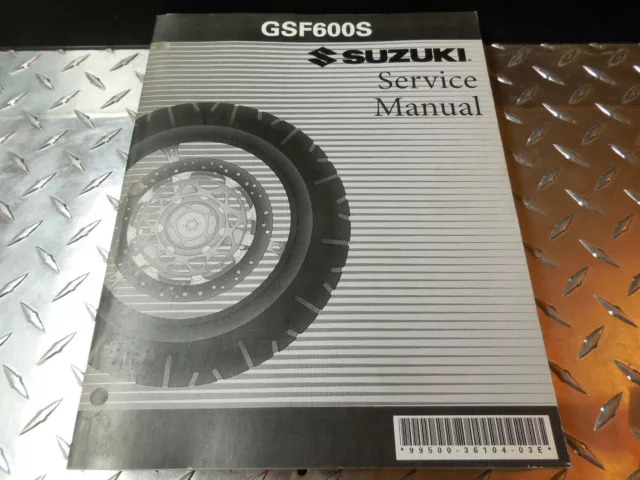 Oem Suzuki 2000-2004 Gsf600S Bandit Service Manual 99500-36104-03E