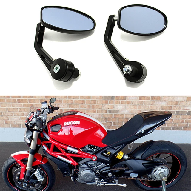Ducati monster 1200 bar shop end mirrors