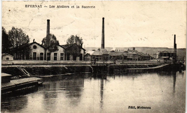 CPA ÉPERNAY Les Ateliers et la Sucrereie (491190)