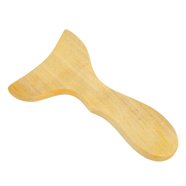 Wooden Scraping Gua Sha Board Lymphatic Drainage Tool For SPA Acupuncture CHW