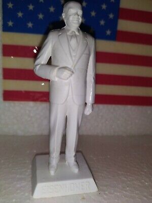 Vintage Dwight D. Eisenhower 34th President 1953 Marx Toys Miniature Statue EX+