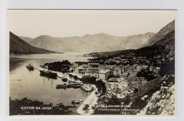 AK Kotor sa Juga, Cattaro v. Süden, Foto-AK 1927