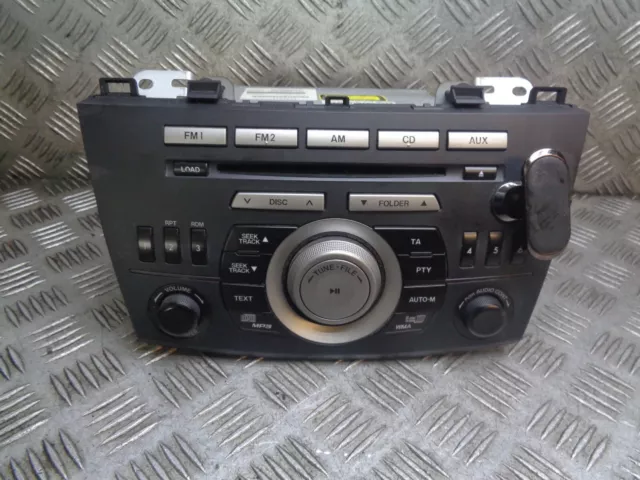 2010 MAZDA 3 1.6d TS2 5DR MK2 CD MP3 PLAYER BDA666ARXB CQ-EM6871AT