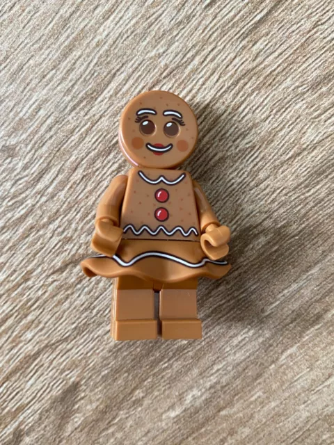 Lego® BaM ● Weihnachten ● Lebkuchen Frau ● Gingerbread ● Minifigur hol168 ● Neu