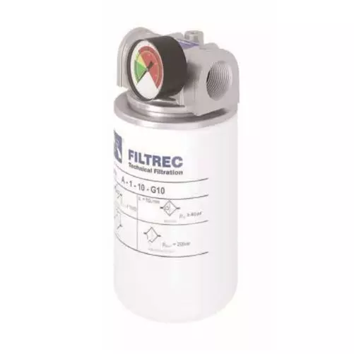 Filtrec FA1-10 en Ligne Rotatif Sur Retour Filtre, 3/4 " Bsp ,10, 25 Microns