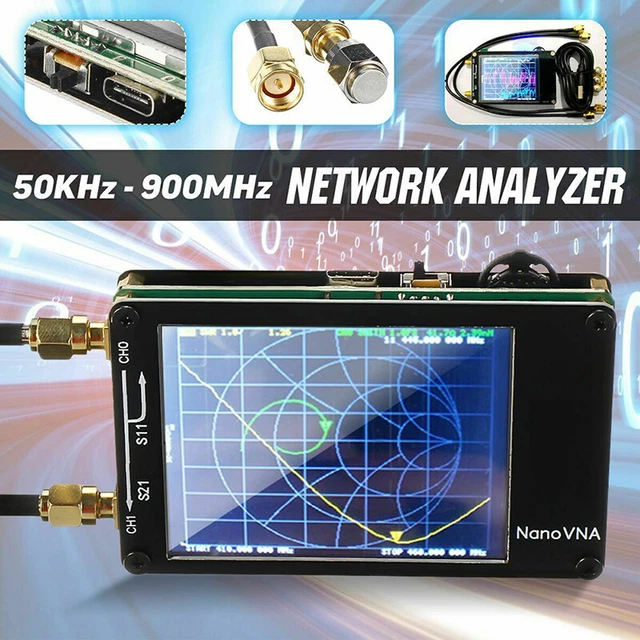 Nano Vna NanoVNA Analizzatore Di Rete Vettoriale - Per Antenne HF - Foto 6