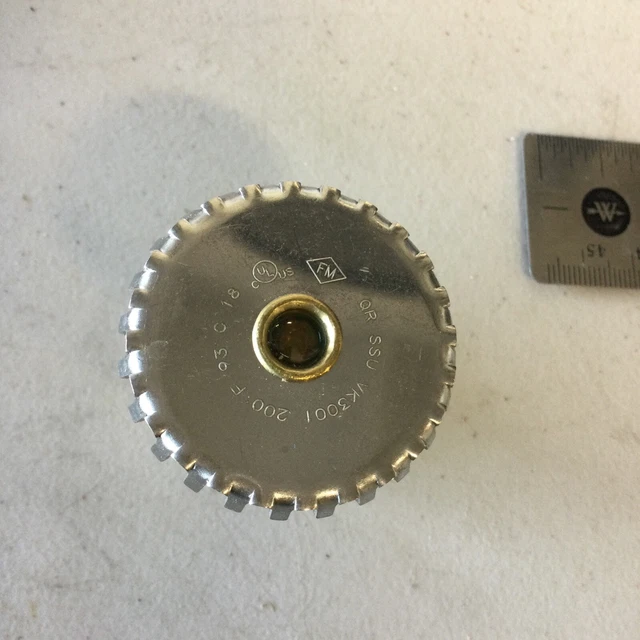 Viking Quick Response Upright Fire Sprinkler VK3001, 200F