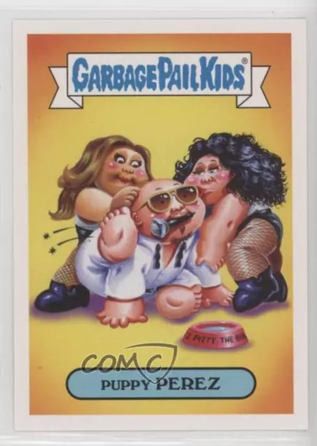 2017 Garbage Pail Kids Battle of the Bands Rap and R&B Sticker Puppy Perez 01un