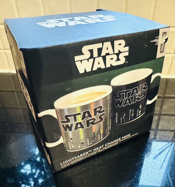 Next Starwars Lightsaber Mug Lights Up With Hot Water