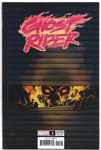 Ghost Rider #1 2022 Unread 1st Print Jorge Fornes Var Cover Marvel Comic Percy