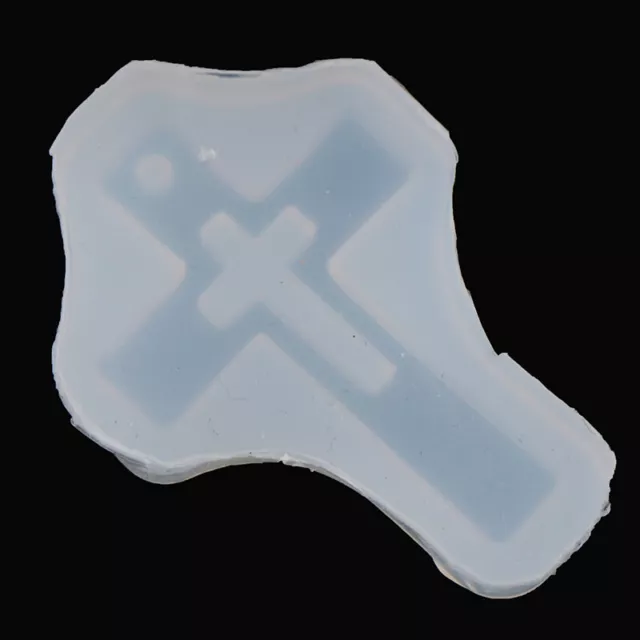 Cross Silicone Resin Mold For Jewelry Making Casting Mould Craft DIY ToolsL*w Sb