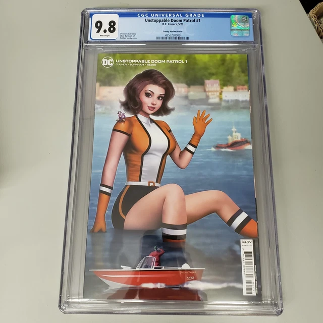 Unstoppable Doom Patrol #1 CGC 9.8 Nathan Szerdy Card Stock Variant DC Comics