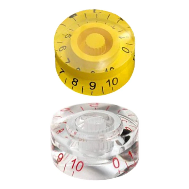 4x boutons de contrôle de vitesse Timbre boutons de style chapeau haut de