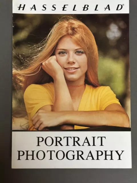 Hasselblad, Portrait  Photography,  20 Page, A5 Paper Booklet, 1973