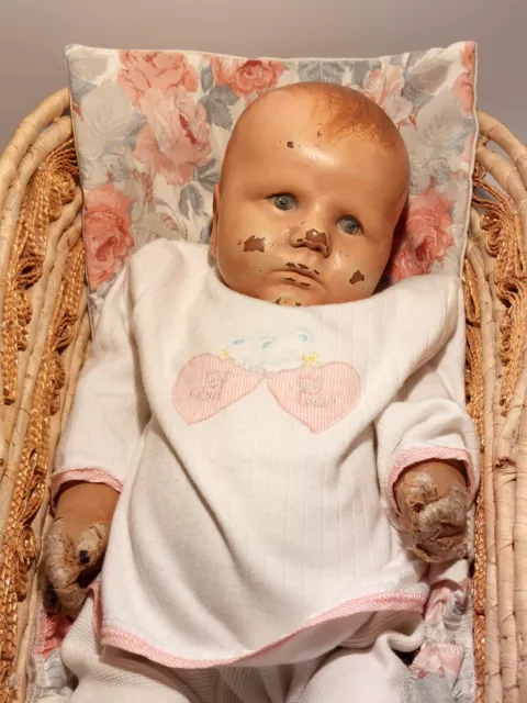 KÄTHE KRUSE: Sandbaby, Puppe VIw, Magnesitkopf, 60 cm, für die Säuglingspflege