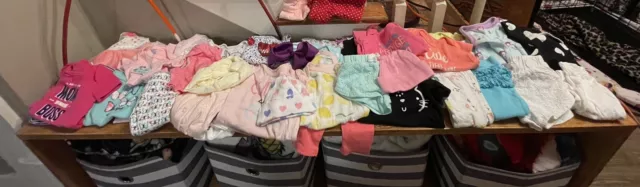 newborn baby clothing baby girl clothing lot