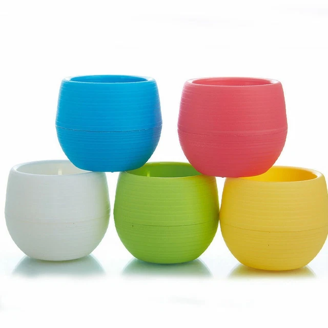 Mini pot de fleurs végétales multifonctionnel pour plantation et décoration p