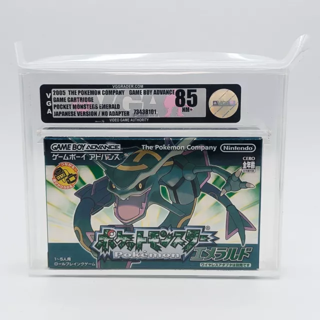 Pokemon Emerald - Gameboy Advance - VGA 80+ - NM - Brand New - Nintendo