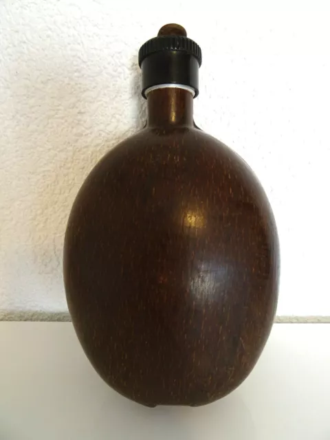 Wehrmacht Feldflasche 2WK Trinkflasche  , Kokosnuss , 42
